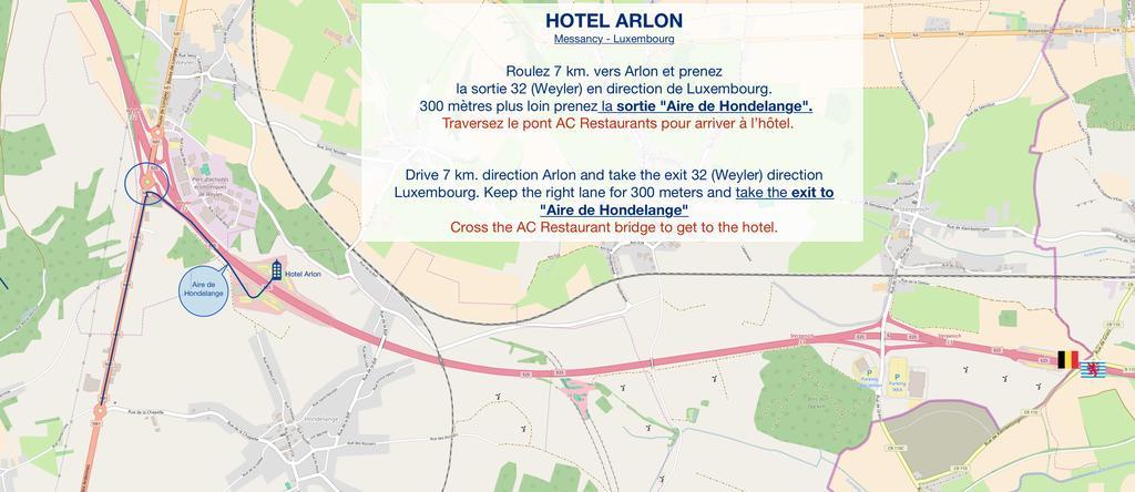 Hotel Arlon Bagian luar foto